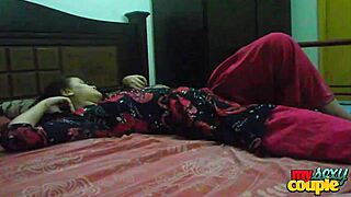 Bhabhi, are you ready to get fucked in salwar suit on bed?