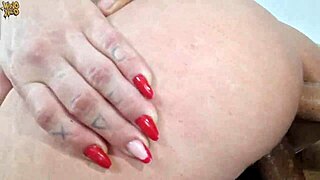 Brazilian Slut Boldly Cums on Two Massive Cocks in Intense DP