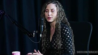 jujube delicia in bora cast with bruna carlos sheer red lingerie