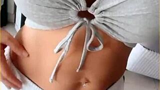 Wifey Stuns In Her Perfect Homemade Shirt For Housewife Video