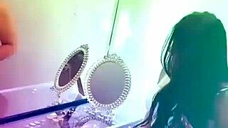 Queen Bee Brunette Tanned Skin Beautiful Soft Hair Records Videos In Sexy Lingerie Privacy