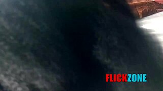 Young 18+ african beauty with narrow ass and small waist gets intense orgasm from wet pussy