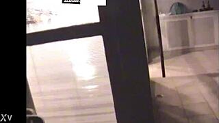 i fucked my brazilian girlfriend discreetly on the rooftop balcony but we got caught