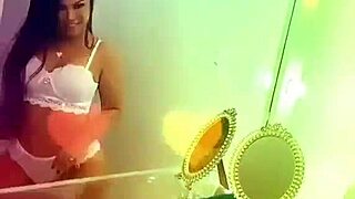 Queen Bee Brunette Tanned Skin Beautiful Soft Hair Records Videos In Sexy Lingerie Privacy