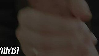 he cums when i caress him with my tongue in close up