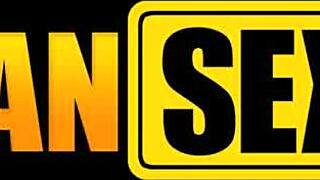 Big tits african milf dancing and fucked rough outdoors by the pool.