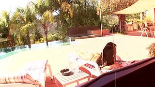 Sabrina Banks And Gianna Nicole, Hot Brunette Lesbians, Licking Each Other's Pussy