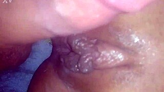 Teen Girl Makes Her Pussy Extremely Wet During Play