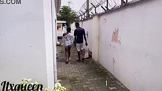 Giant African Cock Dominates Submissive