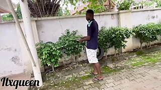 Giant African Cock Dominates Submissive