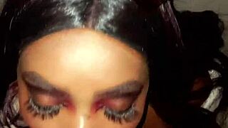 Latina Caliente With Grandes Tetas Naturales Se La Follan Después De Subir A La Casa