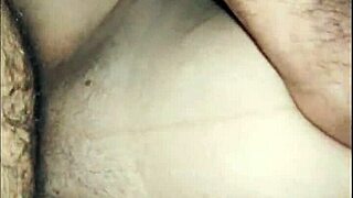 Intimate close-up of milf's anal hole