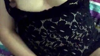 julia soto masturbating in her sexy black lingerie 😏