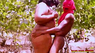 Bbw sex addicted african wife fucks husband driver in the bush 4k big black fat cock hardcore doggy!