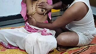 my indian hot wife does homemade hand job, foot job, and rides me cowgirl style