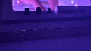 girl amateur creates homemade video for the first time