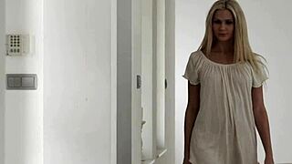 erotic babe doggystyled in eurosex