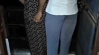 Indian step mother-in-law saved her divorce with hindi audio