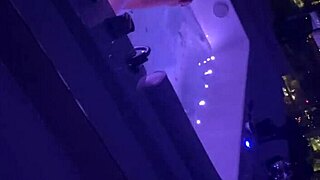 girl amateur creates homemade video for the first time