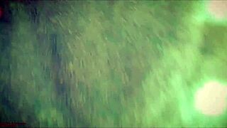 Surprise! Dry sodomizing stepmom while hanging balls on Christmas tree – amateur roleplay!