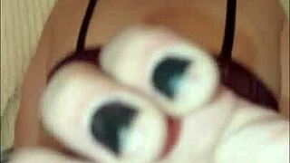 Brunette moans during anal with crossdresser