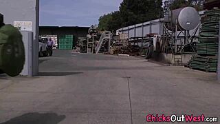 did you see that blonde australian getting nailed