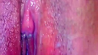 Husband Plays with Wife's Pussy Closeup