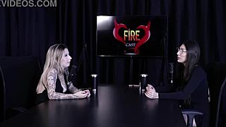 Veja a Entrevista Safada e Cheia de Putaria com a Melina Khalifa no Porn Cast Brazil - Parte 4