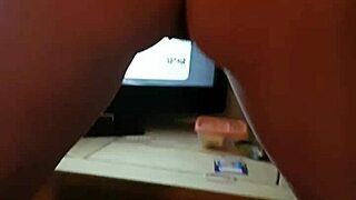 Stepsister gives a surprising lap dance to her ex.