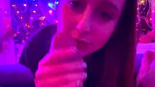 late night romantic cock sucking pov with laney grey and brad newman