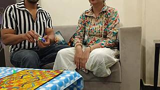 The game with jija sali leads to intimate hindi audio encounter