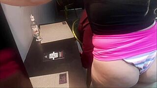 Sitting Hot Blonde Latina Milf Gets Fucked