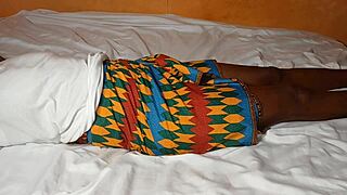 African Student Learns from Teacher