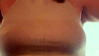 Gym Sweat Drips from Nipples and Pussy in Times Square