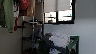 I lie down to sleep, didn't think twice, and ride my dick