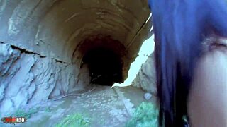 Sharon Lee Endures Brutal Cave Anal Assault