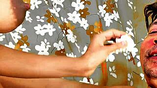 sistya redhead beauty bends for interracial anal squirt deepthroat fuck