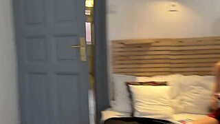 Beautiful horny blonde reads book while stroking huge cock?