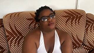 big ass euro babe pounded rough on casting sofa squirting