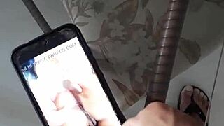 What if I tribute my ex-wife's curves with hot cum shots all over her body?