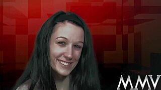 german milf nurse rips clothes for sloppy patient lick and small cock suck