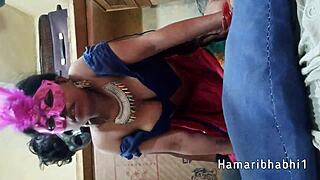 Hot Indian Saree Blouse Sex With Clear Hindi Audio Lick And Fuck