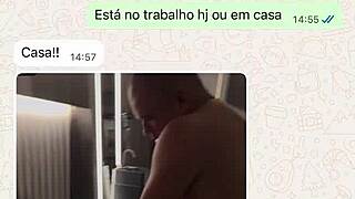 my newbie wife messaged me after first bull fuck for cuck fetish damn!!