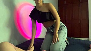 stepsister sneaks in my room dying to suck my big cock hard?