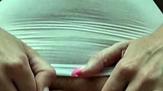 russian domme whispers dirty commands to lick her wet cunt close up