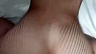 My horny petite milf in fishnets gets home from school craving raw sex and squirting hard.