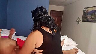 bbw mature stepmom strips slow then deepthroats rough for wet reward