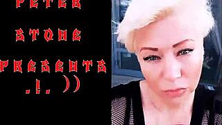 imagine mature slave bitch clamped nipples begging in handcuffs