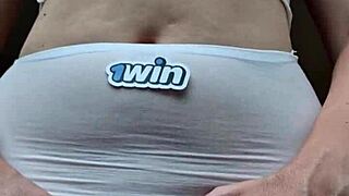 russian domme whispers dirty commands to lick her wet cunt close up