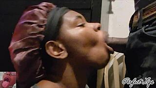 Made Him Cum in My Mouth Before Work